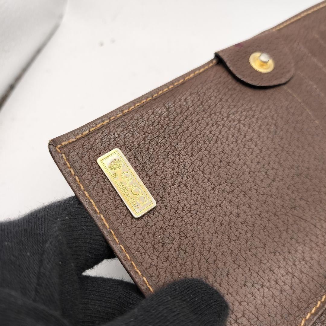 Gucci Long Wallet GG Leather Brown Authentic G0106869 thumbnail 19