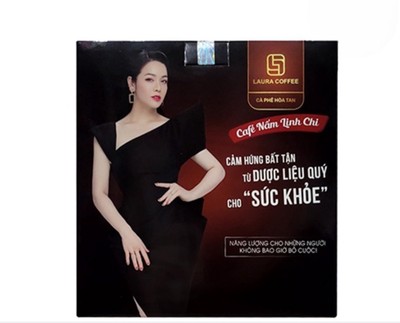 Laura Coffee Nhat Kim Anh - Nấm Linh Chi 18g x 10pcs