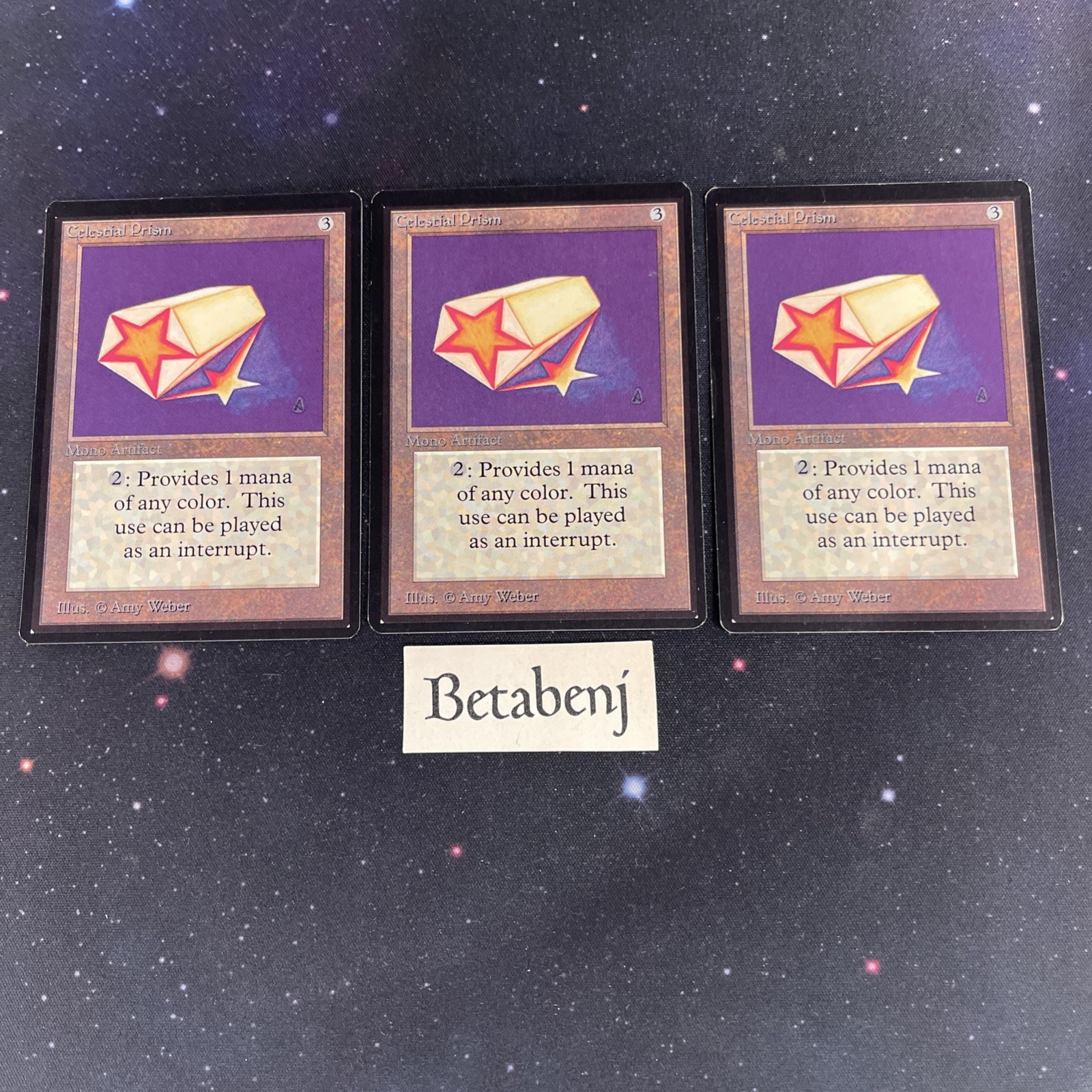 1x MTG Beta Celestial Prism from Estate Collection