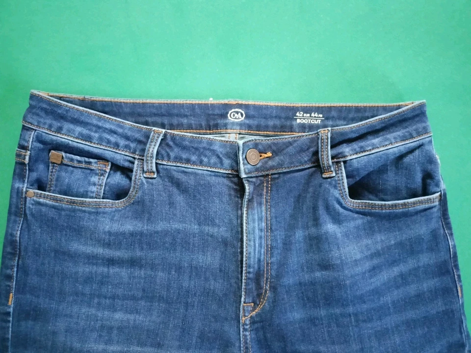 Jeans blau Gr. 42/44 Langgröße bootcut von C&A - wie neu - Bild 2 von 3