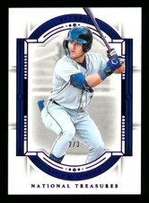 2024 NATIONAL TREASURES KEVIN MCGONIGLE RC PURPLE PARALLEL ROOKIE TIGERS #2/3!