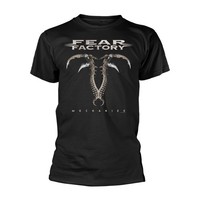 Fear Factory - Mechanize Black T-Shirt, Front & Back Print Large