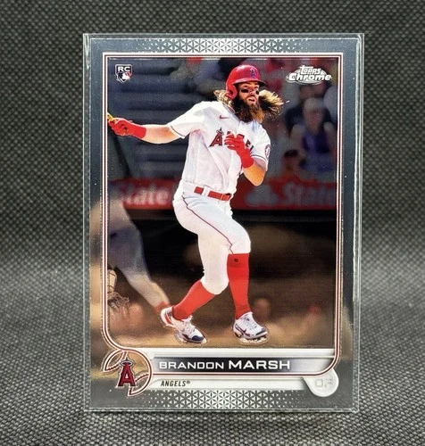 Brandon Marsh 2022 Topps Chrome Brandon Marsh #133 Refractor