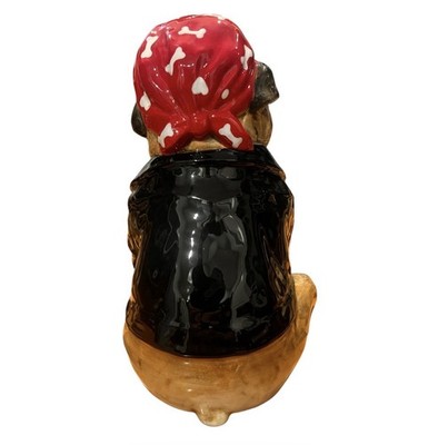 Blue Sky Clayworks, Pug Biker Motorcycle Dog 