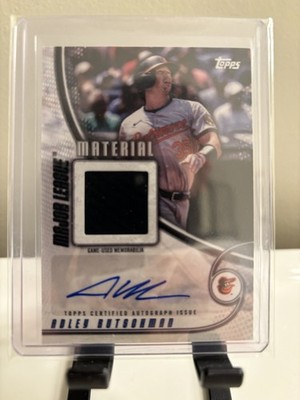 2025 Topps Series 1 ADLEY RUTSCHMAN Major League Material Patch Auto 34/50