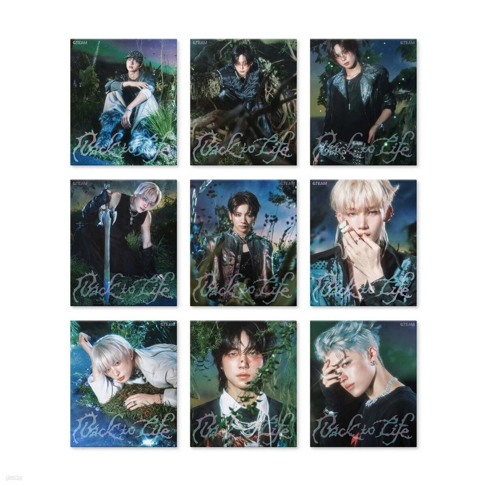 &TEAM KR 1st Mini Album [Back to Life] ROAR Ver. CD+5ea Post+P.Card+B.Mark+Lyric