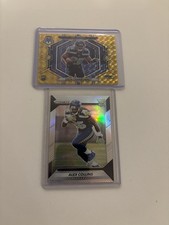 Mosaic Zack Charbonnet Gold RC + Prizm Silver Alex Collins RC Seattle Seahawks