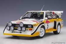 AUTOart 88503 1:18 Audi Sport Quattro S1 #5 W. Röhrl/C. Geistdörfer Winner Rally