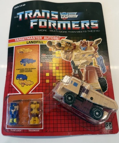 Landfill MOSC NEW 1988 Vintage Hasbro G1 Transformers Action Figure