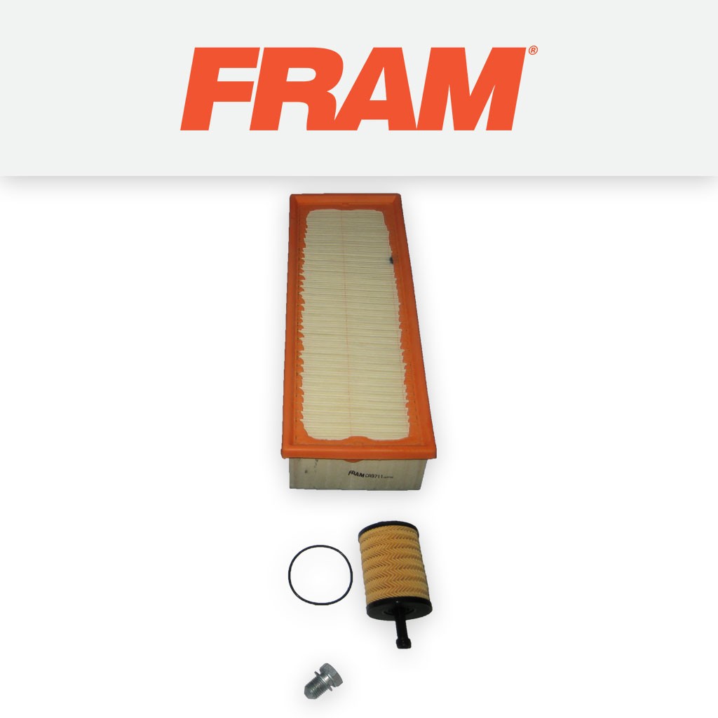 SERVICE KIT for AUDI A3 (8P) 2.0 TDI FRAM OIL AIR FILTERS (2003-2010)