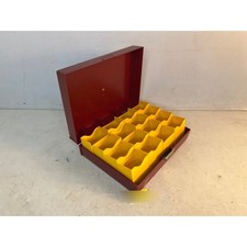 Vintage Kodak 400 File Box Slides Organizer Red Excellent Vintage Slide Storage