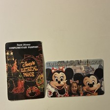 Disney's Electrical Parade Complimentary Cast Member Passports Rare