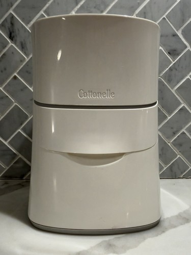 Cottonelle Flushable Wipes Dispenser White Compact Baby Infant Potty