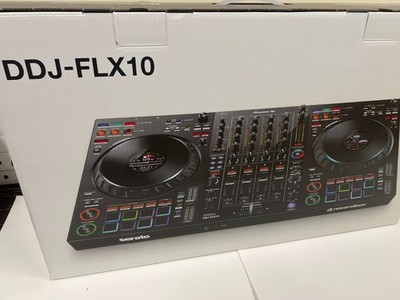 New Pioneer DDJ-FLX10 DJ Controller 4-Channel Track rekordbox Serato DJ Pro