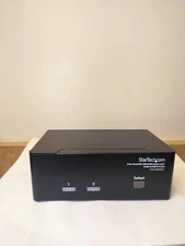 Startech 2 Port DVI VGA Dual Monitor KVM Switch USB with Audio Hub - TAA, Taiwan