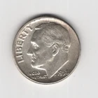 1958 P DIME 90% SILVER 10 CENTS PHILADELPHIA 10¢ UNITED STATES OF AMERICA USA