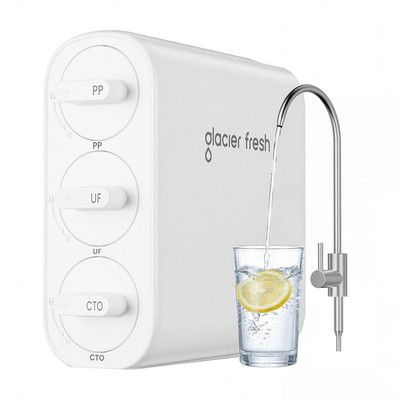 Ultra Compact GFU06 0.01μm Under Sink Water Filter - No Waste, Preserves Mineral