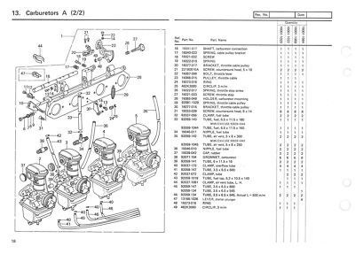 KAWASAKI Parts Manual KZ650 KZ650C Z650 Z650C 1977 1978 1979