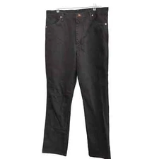 Wrangler Jeans Mens 38x36 Cowboy Cut Black Western