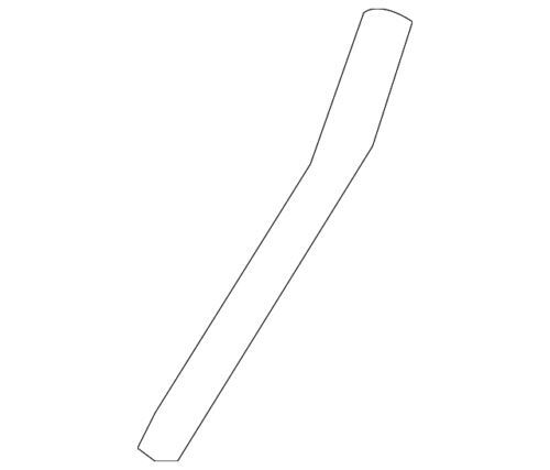 Cubierta del reclinador del asiento trasero izquierdo para Ford Expedition 2007-2014 (P/N GL1Z-78611A70-AC)