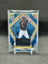 Josh Bell 2020 Panini Chronicles - Spectra #45 Neon Blue Prizm Swatches /99