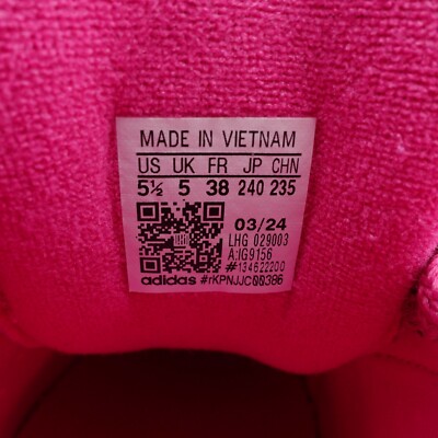 adidas Originals Campus 00s Sneakers IG9156 Pink Size 5.5Y Youth