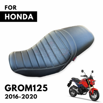 Schwarz weiße Naht Ersatzsitz für 2017 2018 2019 2020 Honda Grom Msx125