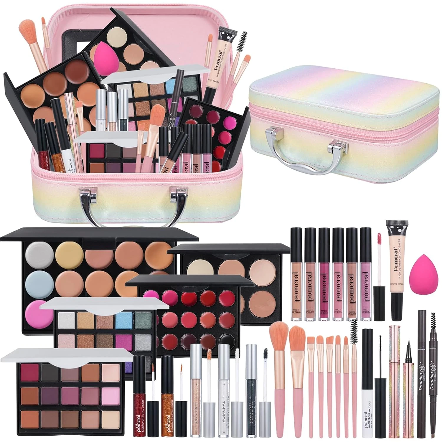 All In On Makeup Kit Set de maquillaje para adolescentes y mujeres