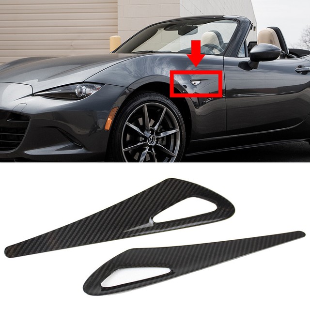 Carbon Fit for MAZDA Mx5 Nd Miata 4th Side Fender Vent Light Cover 2