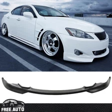 Front Bumper Lip For 06 07 08 Lexus IS250 IS350 IKON Style Spoiler Unpainted PU