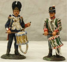 Britains 17296 Napoleonic British and French Drummers New in Box