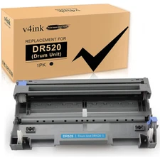 V4INK DR520 Drum For Brother TN580 MFC-8460N HL-5240 5250DN MFC-8660DN DCP-8060