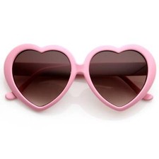 Cute Womens Lolita Sweet Heart Shape Sunglass...