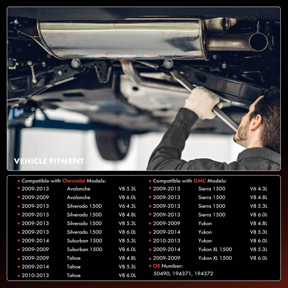 Каталитический конвертер для Chevrolet Silverado 1500 Suburban 1500 GMC Sierra 1500 - Изображение 2 из 4