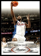 2009-10 Panini Prestige #45 Baron Davis Los Angeles Clippers