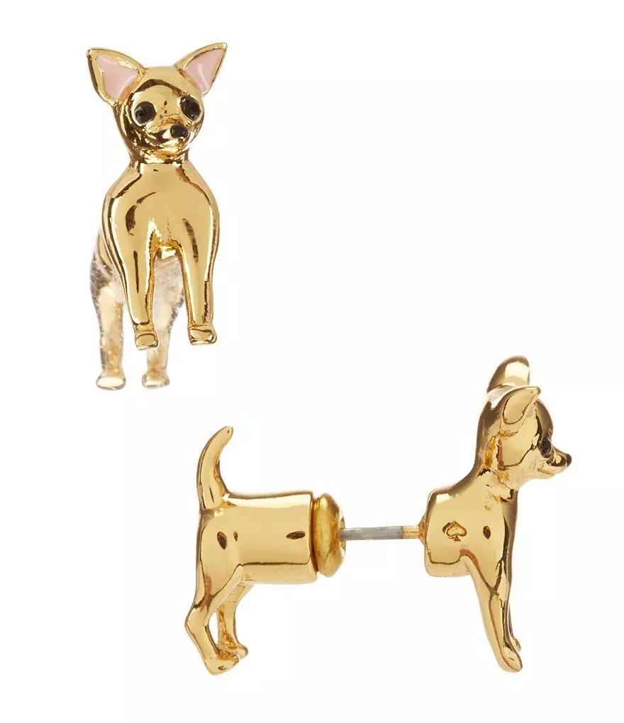 Chihuahua earrings cheap kate spade