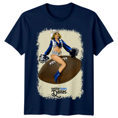 Debbie Does Dallas (1978) Movie Poster Inspired T-Shirt Retro 80s Tee