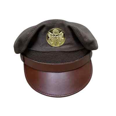 US Army AGSU Officer Cap Army Green Service Uniform Hat Replica All Sizes 
