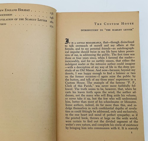 The Scarlet Letter by Nathaniel Hawthorne 1948 1st Printing PB Pocket Books #551 - Picture 11 of 11