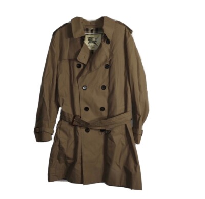 Burberry full length brit trench coat size 56 Australia