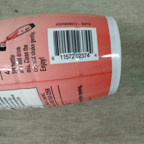 SodaStream 14.8 Oz. Pink Grapefruit Zeros Waters Sparkling Beverage Mix - Picture 3 of 4