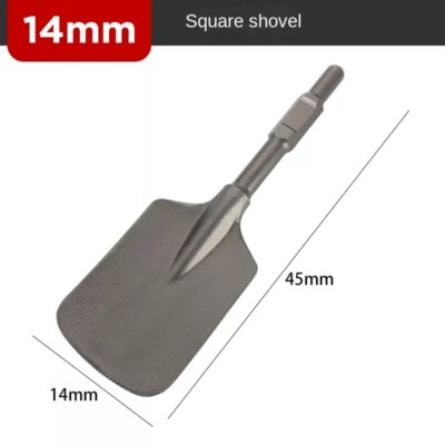 Breaker Clay Spade Cutter Long Shovel Chisel Extra Wide Pointed Chisel Tipped