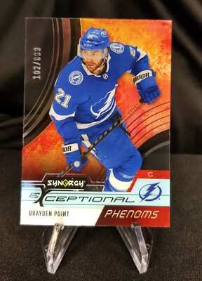 2021-22 UD Synergy - Brayden Point - Exceptional Phenoms - Lightning /899