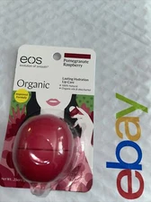 EOS Lip Balm Pomegranate Raspberry w/ Shea Butter Jojoba Gluten & Paraben Free