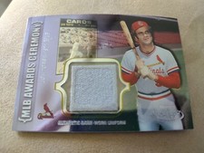 2002 Topps Gold Label MLB Awards Ceremony Relics Titanium #JT Joe Torre Jersey