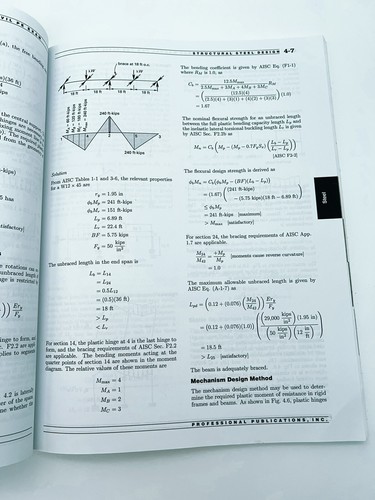 STRUCTURAL DEPTH REFERENCE MANUAL FOR THE CIVIL PE EXAM By Alan Williams GUC - Picture 8 of 10