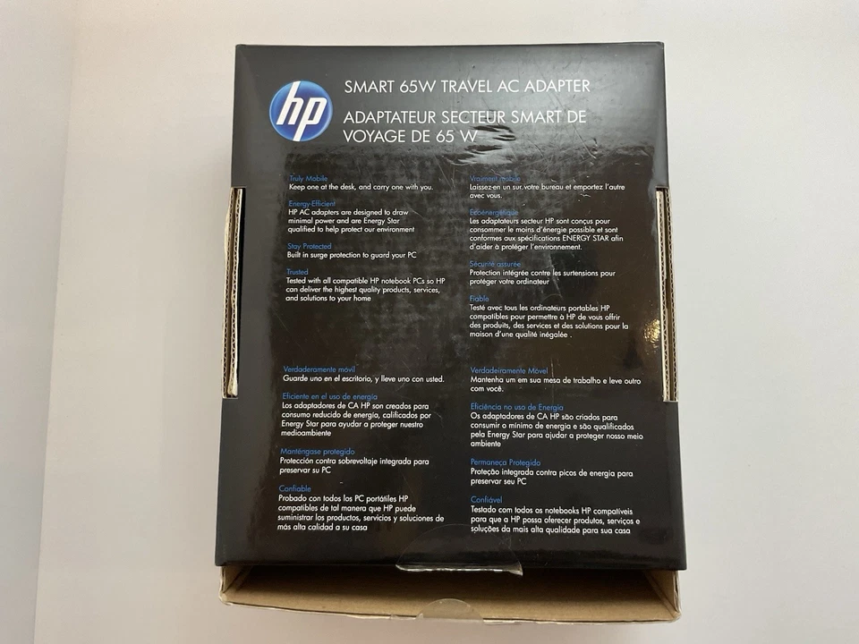 Адаптер переменного тока дорожный HP Smart 65 Вт - Изображение 2 из 4