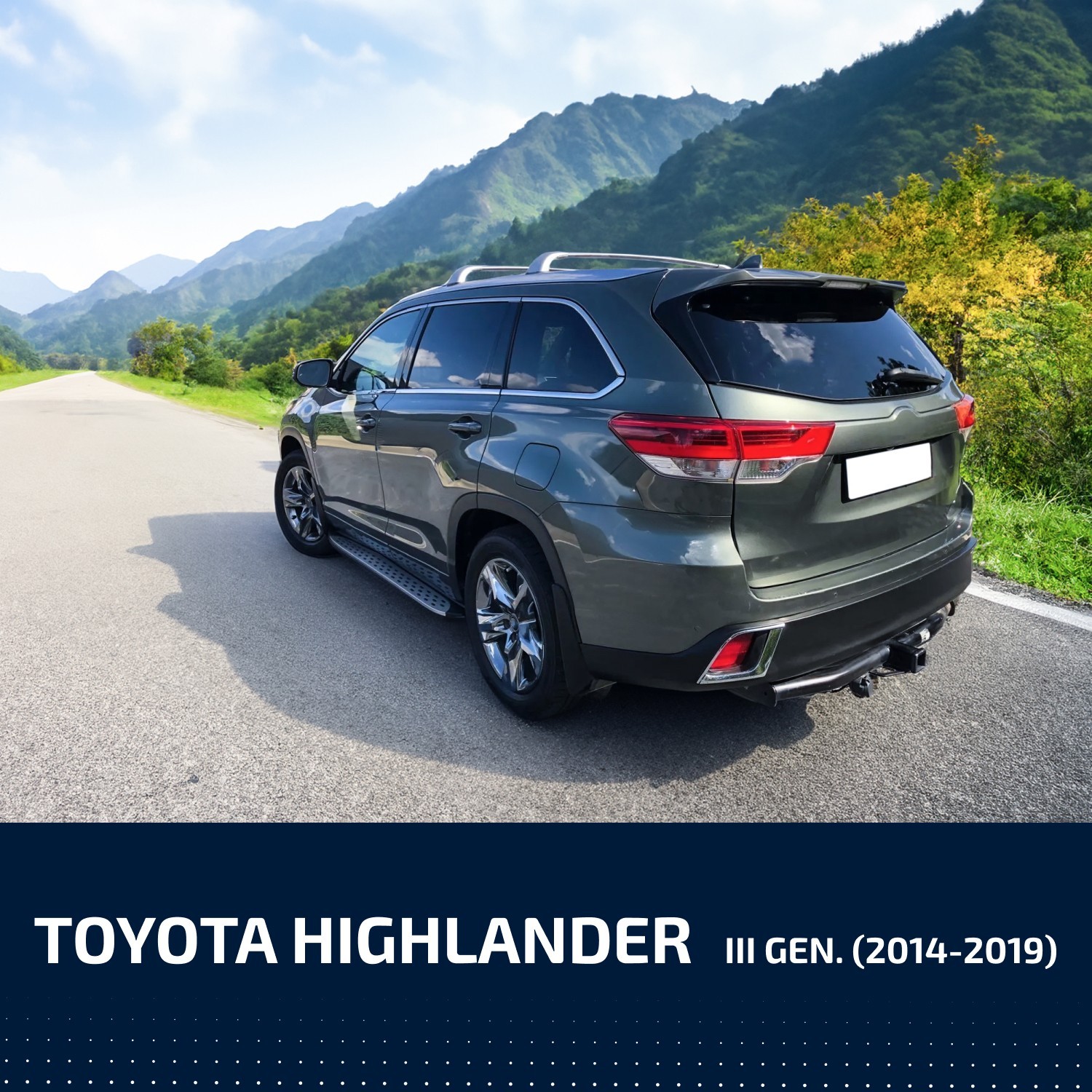 Toyota Highlander 2014-2019 DEFFNER (Sx+Dx) Electric Tailgate Actuator Kit