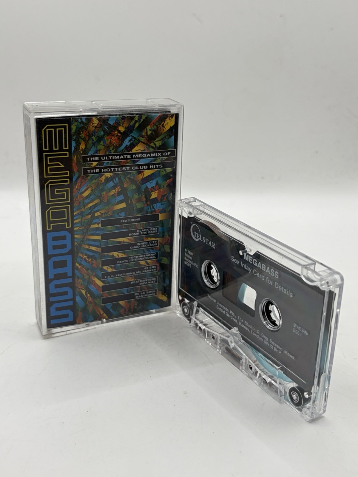 Megabass Cassette Tape Album Various Artists Telstar Club Hits