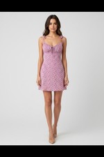 Nasty Gal Women's Pink and Multi Dress